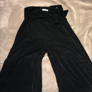 Black palazzo pants high waisted
